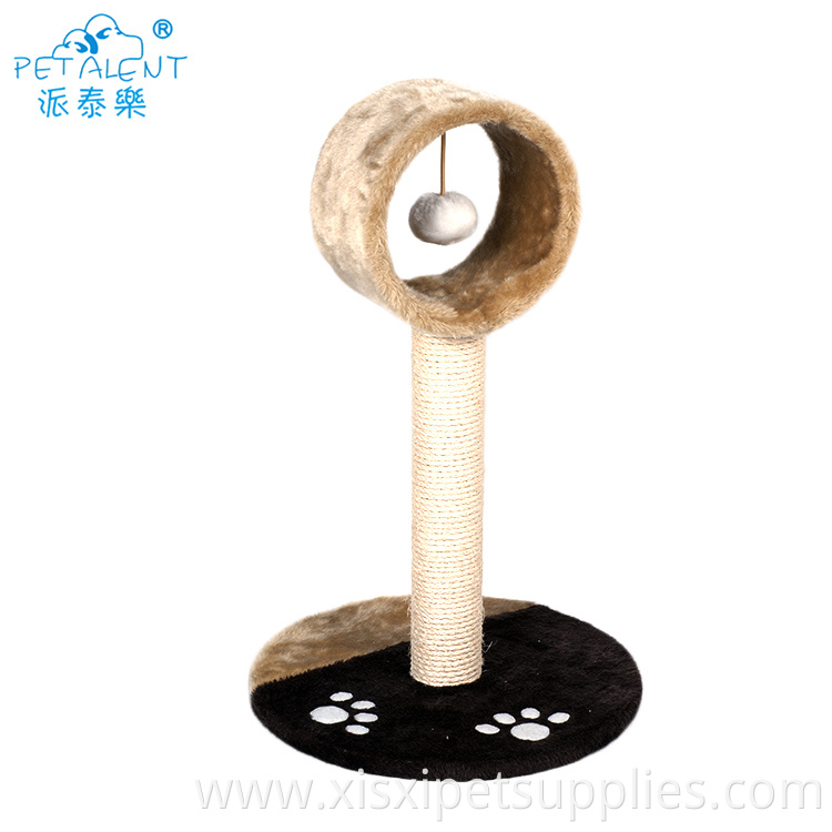 Large plush sisal flakeboard cat furniture
